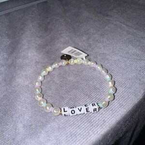 Little Words Project LOVER Beaded Bracelet NEW With Tags